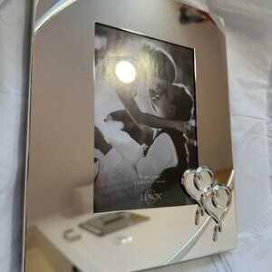 Lenox True Love 5x7 Silver Picture Frame